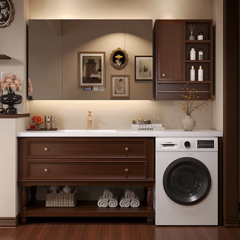 Home Bathroom Vanity Combo - /Bar de plástico armário do banheiro