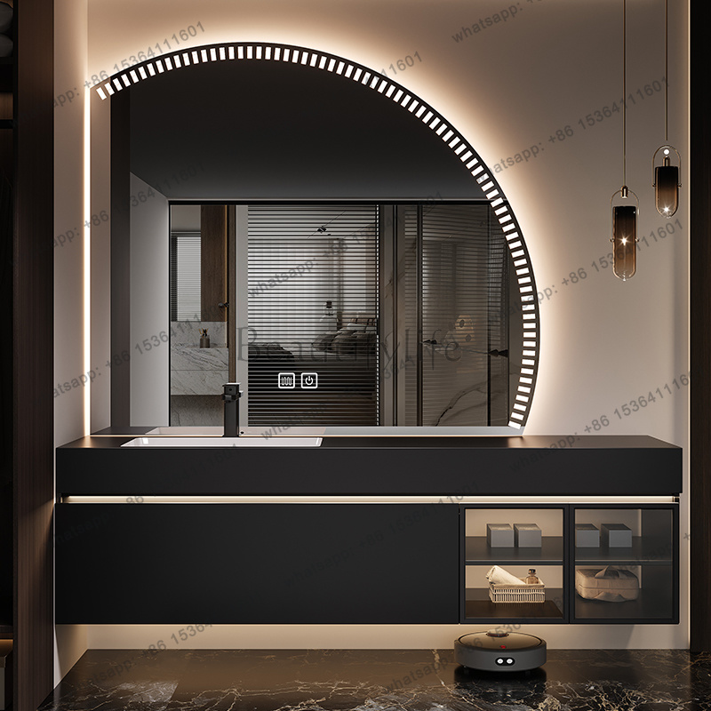 Home Bathroom Vanity Combo - LJYOrganizer Armário de Banheiro Moderno com