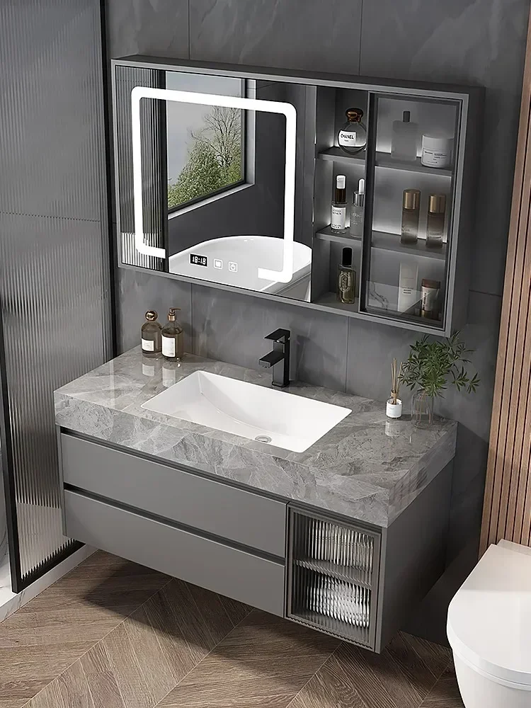 Armários de Banheiro Modernos  - Home Bathroom Vanity Combo avaliação e preço