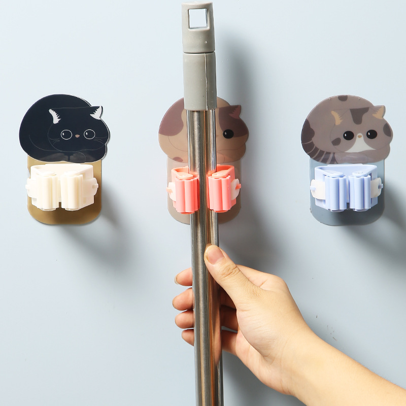 Auto-adesivo Mop Titular, supo - Home Edit Bathroom Storage avaliação e preço
