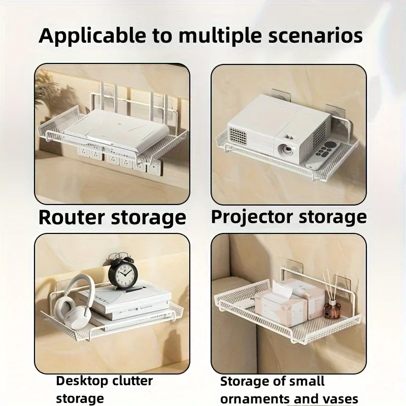 Suporte de parede para roteado - Home Edit Bathroom Storage avaliação e preço