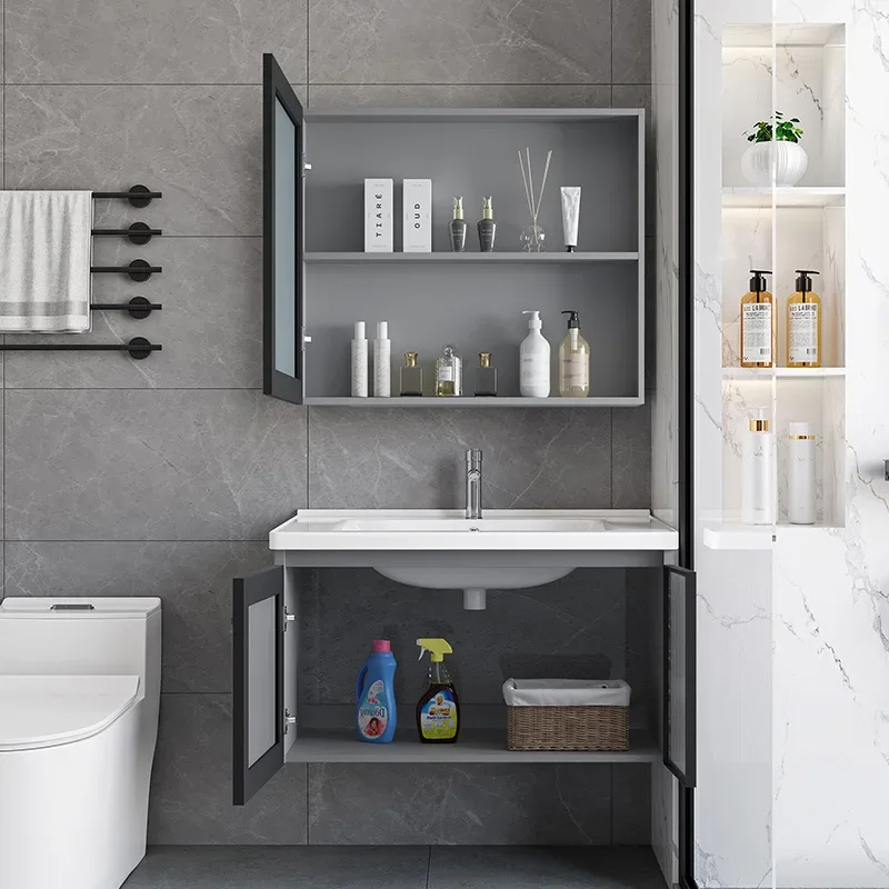Armário de Banheiro Impermeáve - Home Bathroom Vanity Combo avaliação e preço