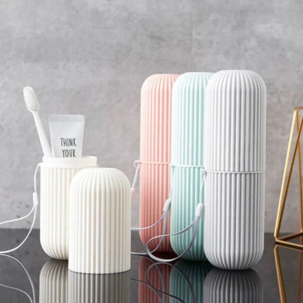 Copo de escova de dentes portá - Home Edit Bathroom Storage avaliação e preço