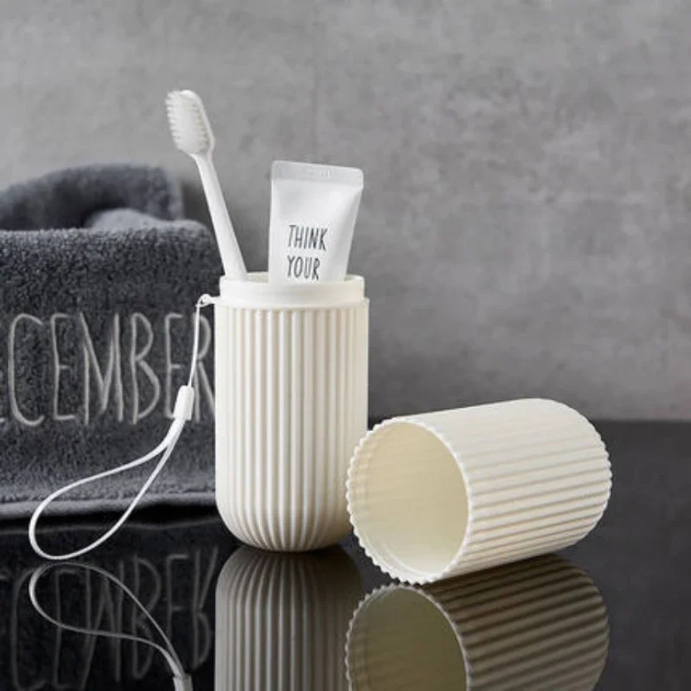 Copo de escova de dentes portá - Home Edit Bathroom Storage avaliação e preço