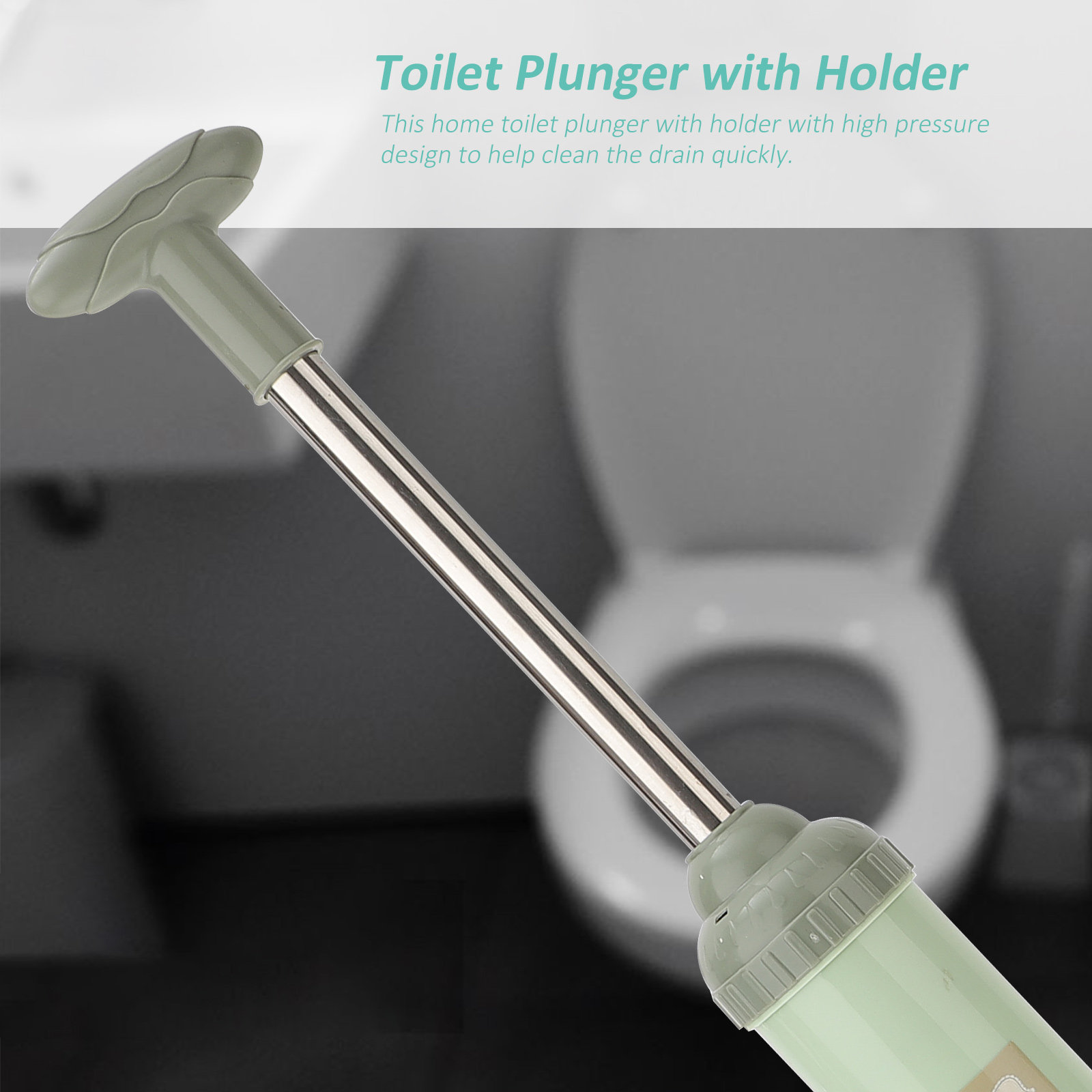 Desentupidor de alta pressão p - Plunger Toilet avaliação e preço