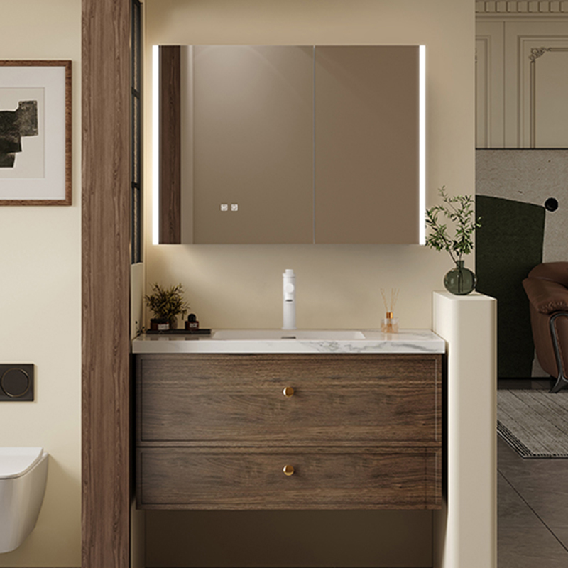 Armário de banheiro com divisó - Home Bathroom Vanity Combo avaliação e preço