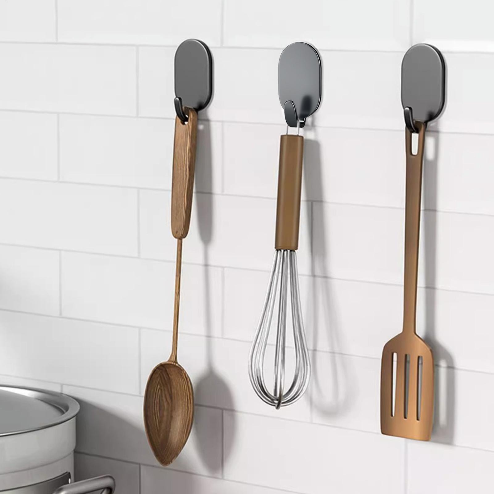 Ganchos adesivos resistentes e - Home Bathroom Organizer avaliação e preço