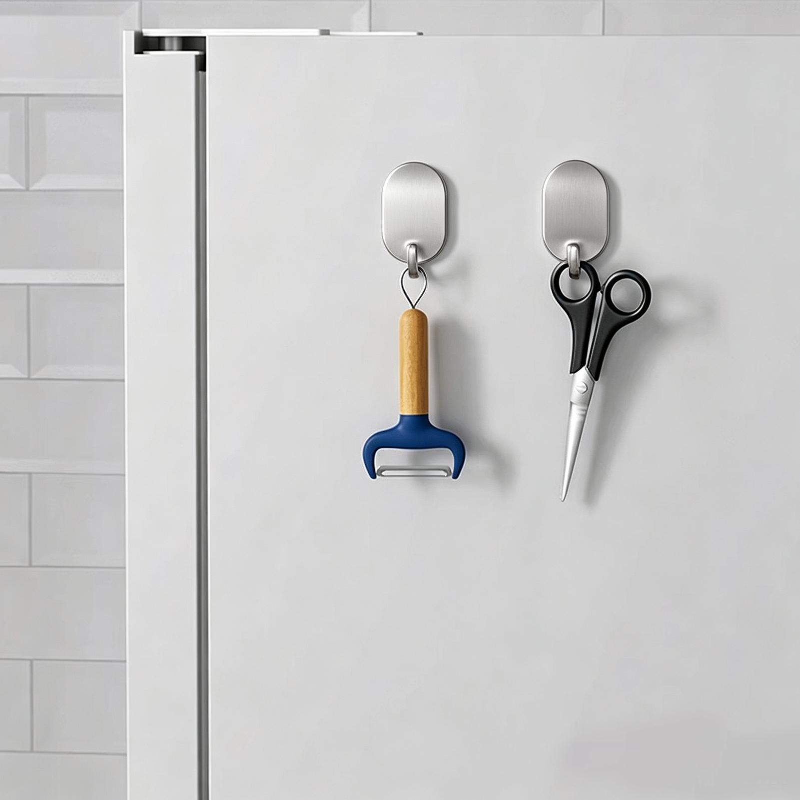 Ganchos adesivos resistentes e - Home Bathroom Organizer avaliação e preço
