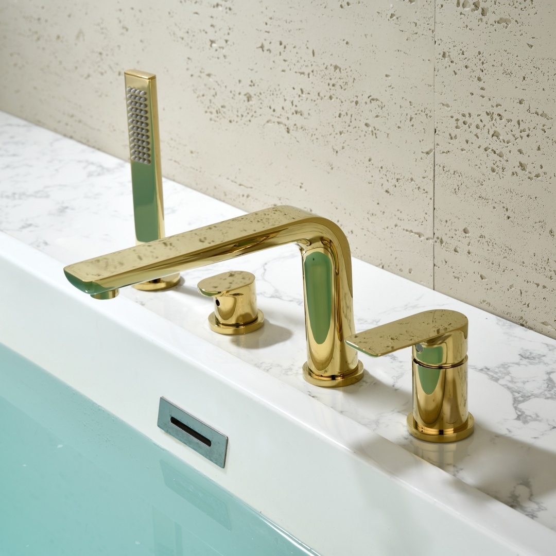 Ouro rosa torneira da banheira - Basin Mixer Tap avaliação e preço