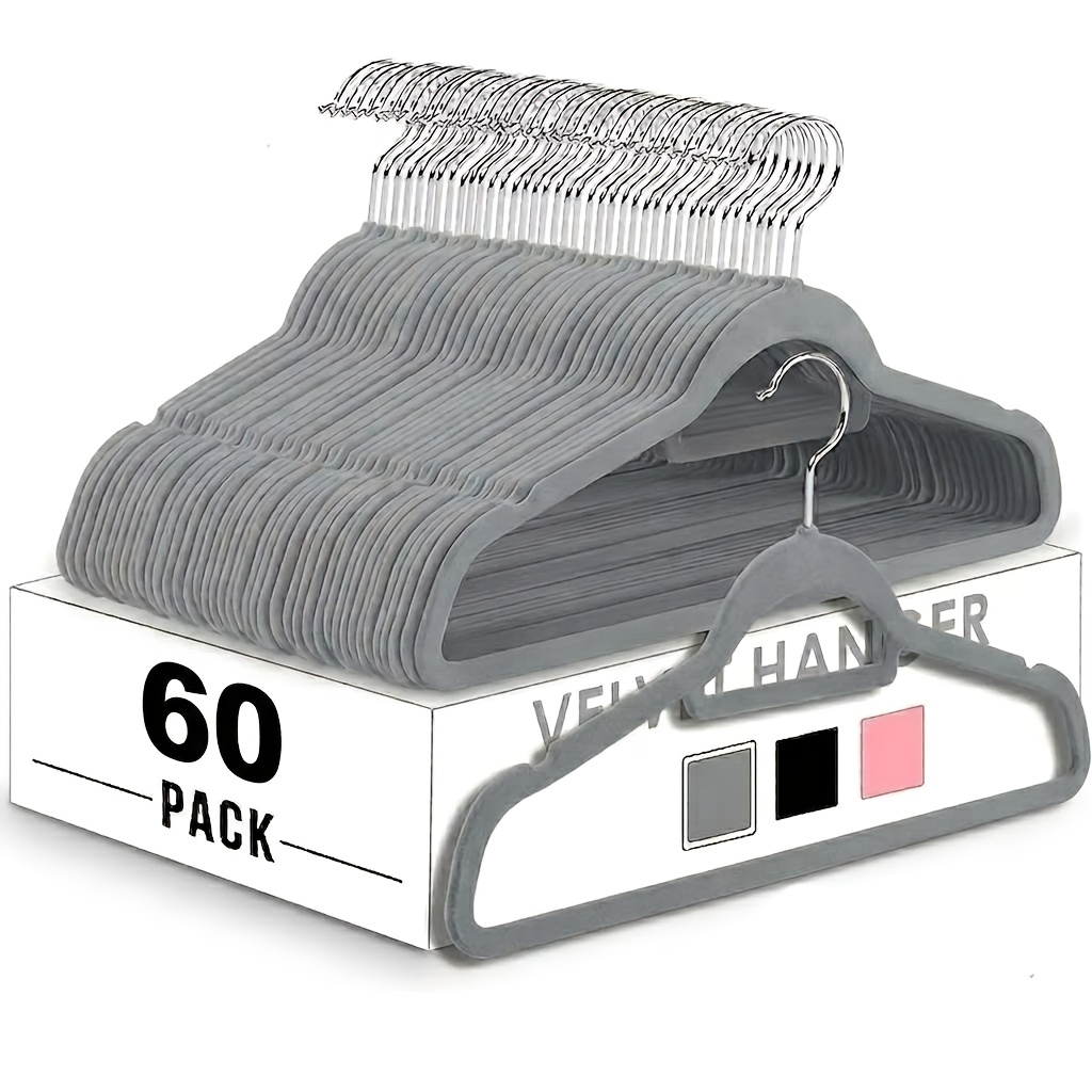 60 unidades de cabides multifu - Home Essentials Bathroom Storage avaliação e preço