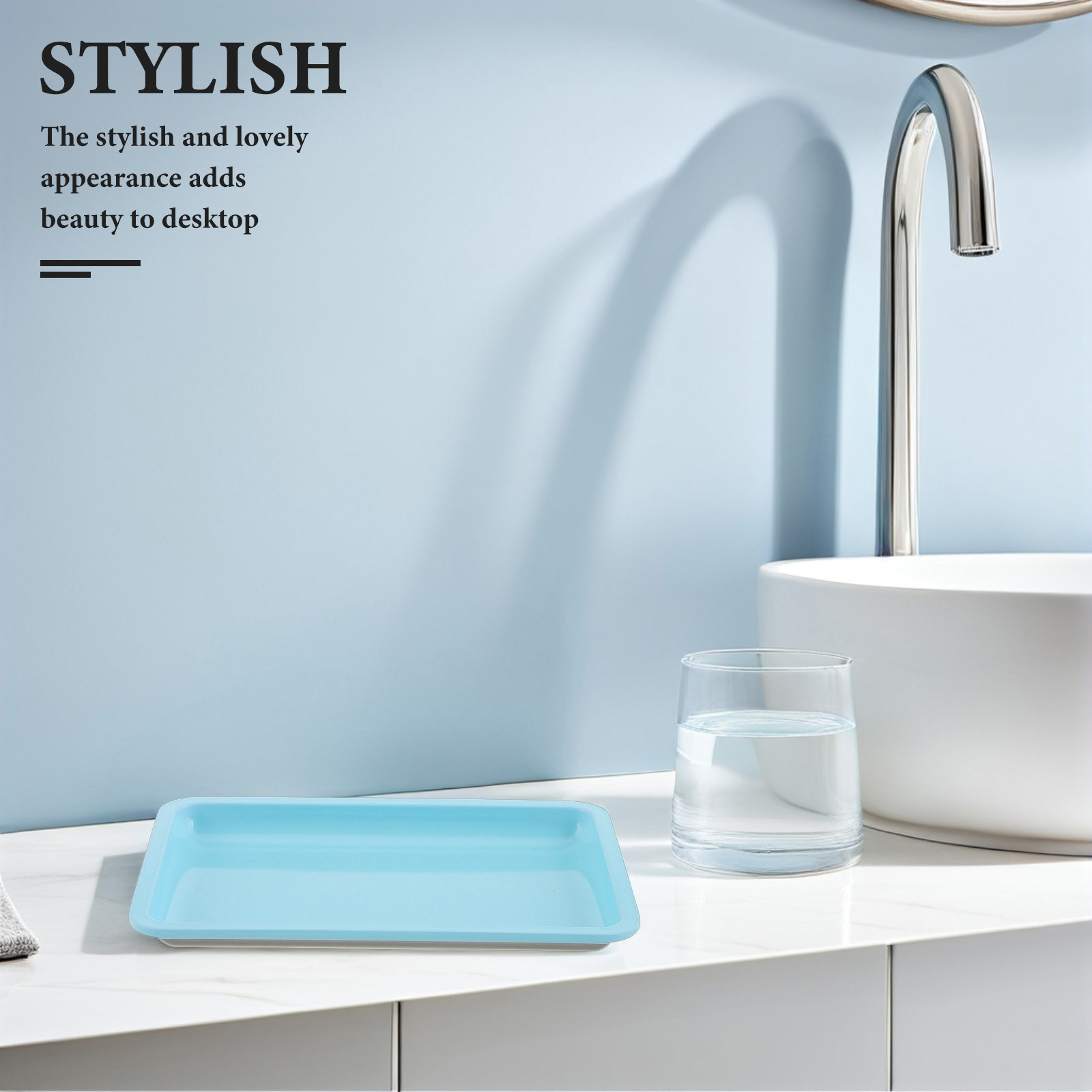 4 unidades de bandeja de aço i - Home Bathroom Organizer avaliação e preço